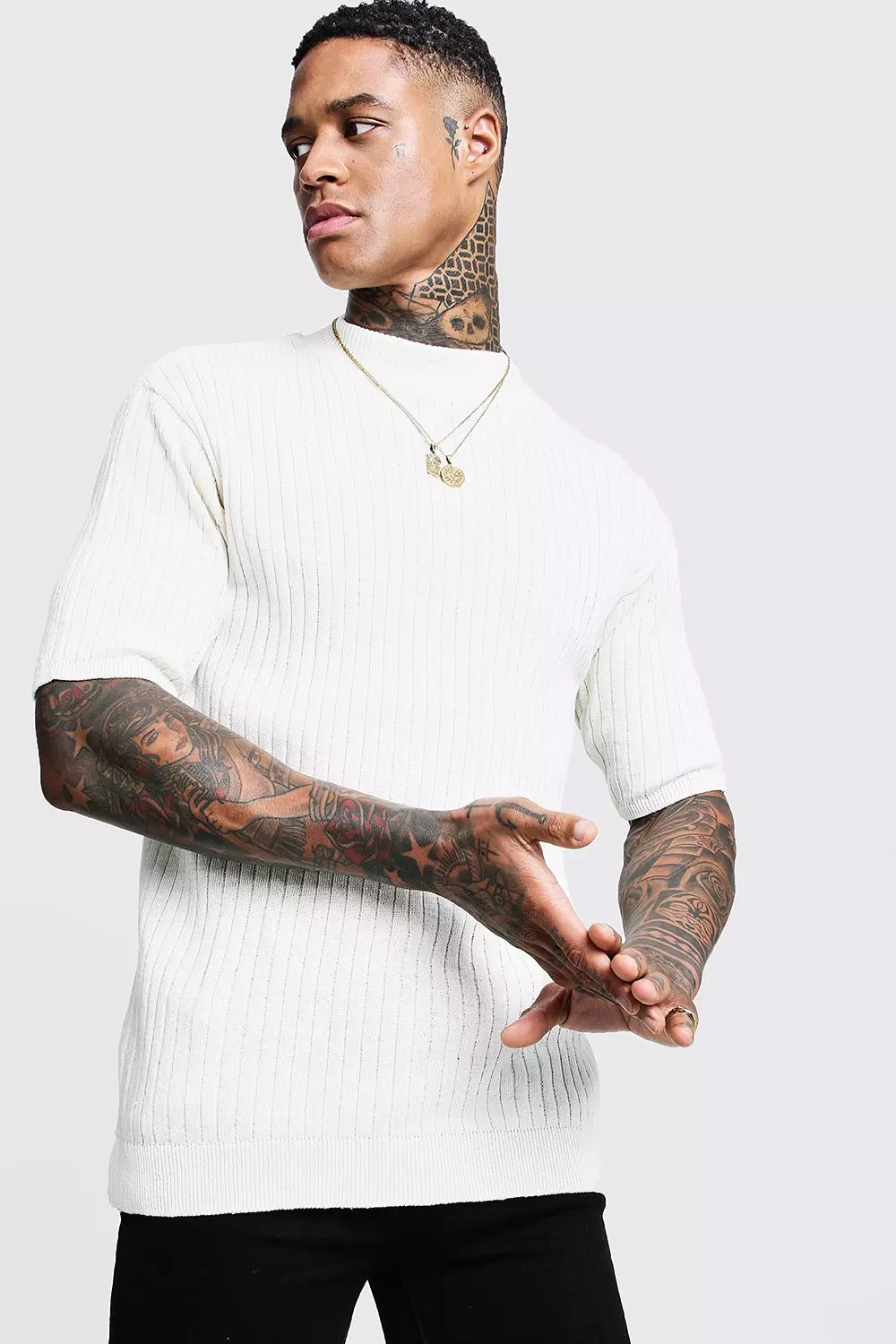 Short sleeve turtle deals neck tops